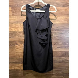 Sleeveless Dress The Little Black Dress with Ruffle Merona Women's Size 8